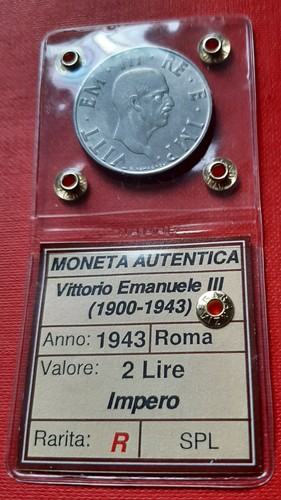 Lire 1943 impero periziato - impero,