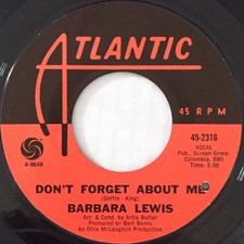 Barbara Lewis - Don't Forget