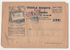 STORIA POSTALE - 1928 REGNO PIEGHI LIBRI 4 VALORI SU RACCOMANDATA Z/8779