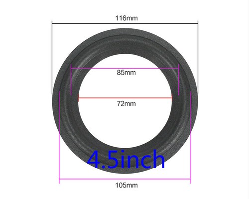 Altoparlante woofer cm in - cm,