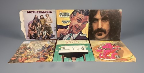 Lot frank zappa vinyl lps - of,
