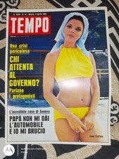 TEMPO 5 APRILE 69 JOAN COLLINS WALTER CHIARI BRUCE REYNOLDS 