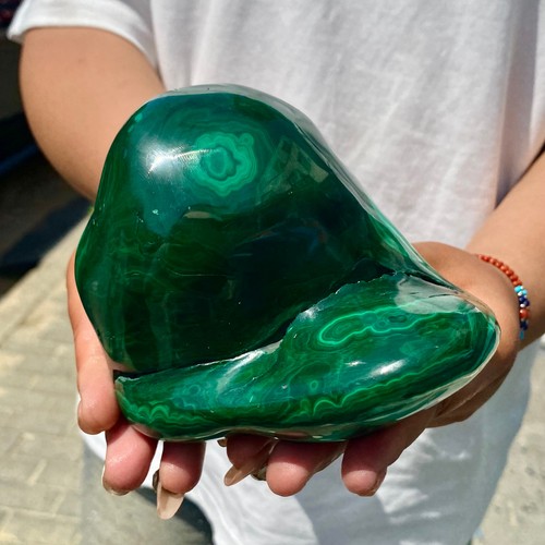 Grappolo trasparente malachite
