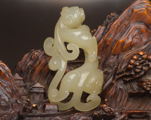 Ciondolo drago statuina