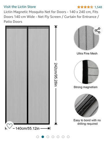 Lictin magnetic mosquito net - mosquito,