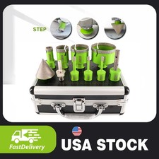 Set 10 pz/scatola punte diamantate per trapano seghetto alternativo per piastrelle marmo granito