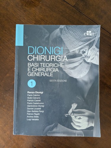 Dionigi chirurgia sesta - chirurgia,,