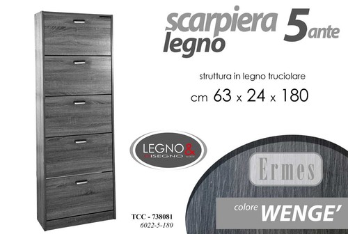 Scarpiera slim ante - slim, 5