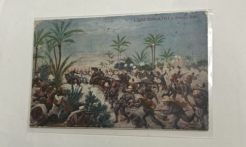Cartolina ww1 italo turca - cartolina,