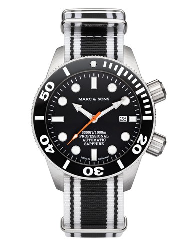Marc sons 1000m taucheruhr - &,