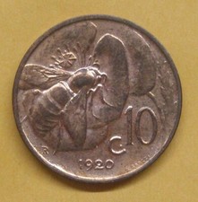 1920 Italy 10 Centesimi
