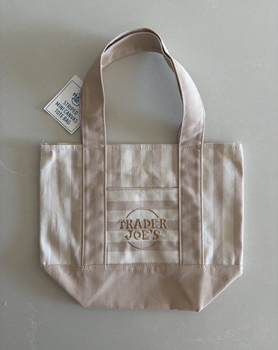 Trader joes mini tote bag - trader,