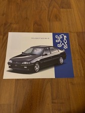 Peugeot 405 MI16 depliant