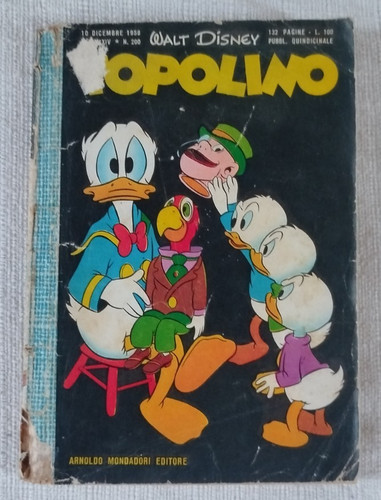 Topolino numero 200 anno - numero, 1958