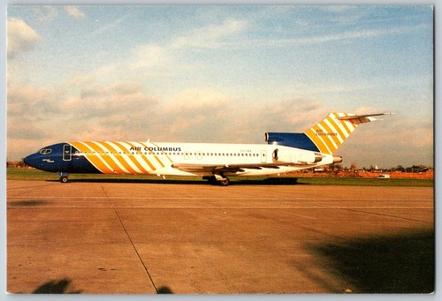 Cartolina air columbus boeing - cartolina,
