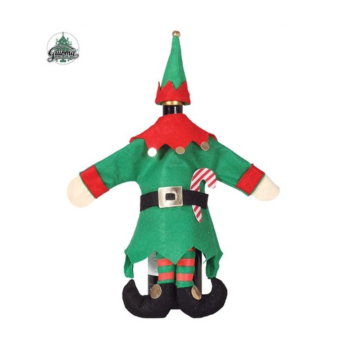 Copribottiglia elfo natale - copribottiglia,