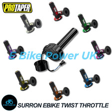 Sur Ron E Bike Twist Throttle Grips Waffle Grip tutti i colori 3 pin SM JST Plug
