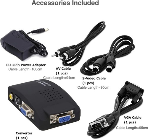 Convertitore adattatore av - adattatore, da