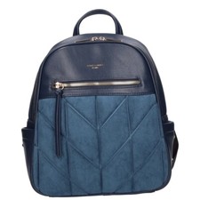 Zaino donna blu david jones - david,