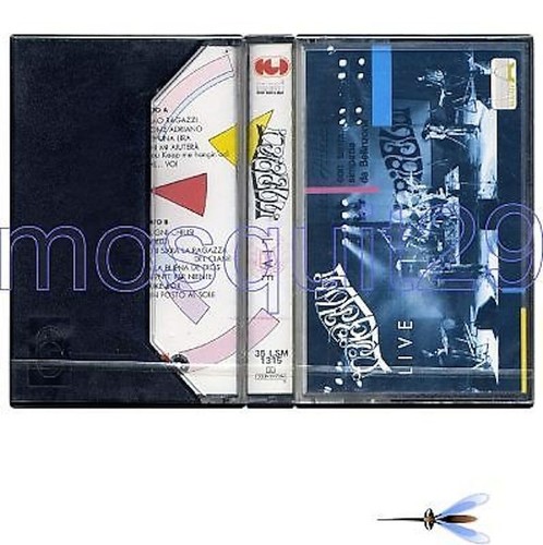 Ribelli live rara k7 - ribelli,