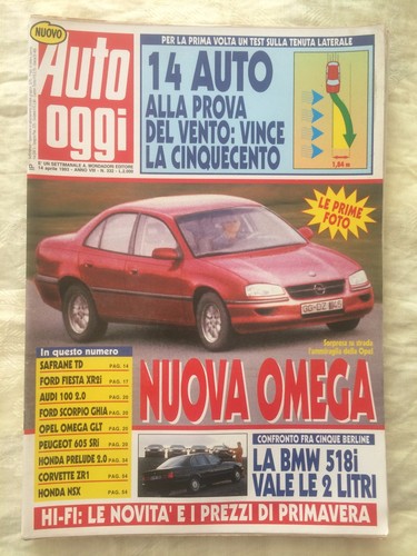 Auto oggi 332 1993 rivista - 1993,