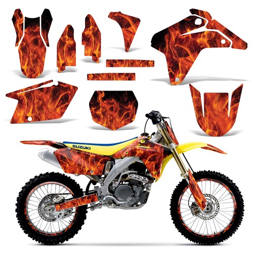 Suzuki rmz450 decalcomania - suzuki,