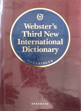  - Webster's third new