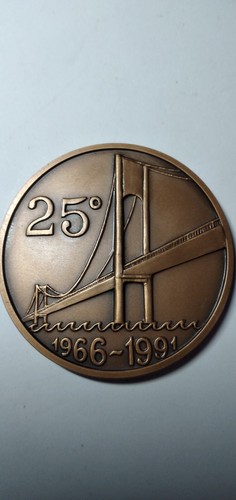 Medaglia gruppo anziani - gruppo, banca