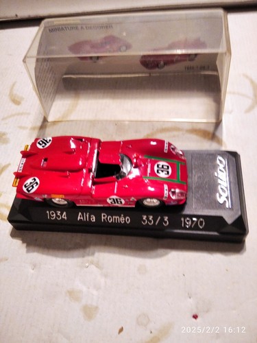 Solido alfa romeo 33 - 1/43-,