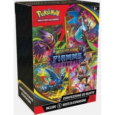 PREORDER Bundle Fiamme Spettrali Phantasmal Flames 6 Buste Pokemon Italiano 