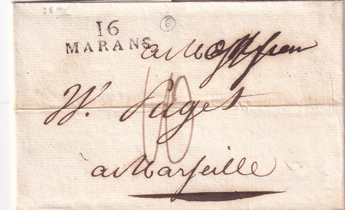 Marque postale 1823 - 🦬,