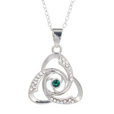 Silver Plated Celtic Trinity