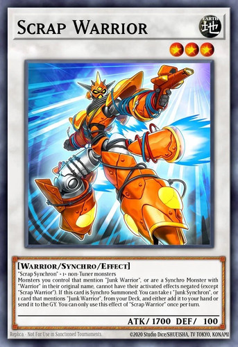 Scrap warrior prevendita mazzo - warrior,