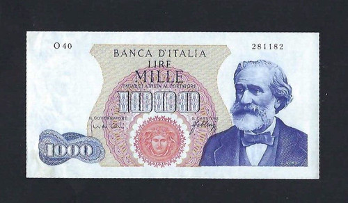 1000 lire verdi primo - 1000,