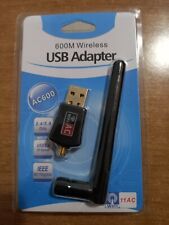 600M USB 2.0 Wifi Router Wireless Adapters Network LAN Cards with 5 dBI AntenW