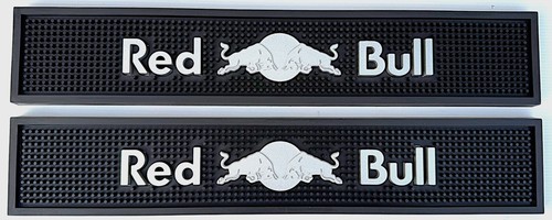 Red bull bar runner mat - red,