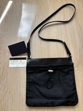 Tracolla Prada nera in nylon