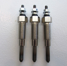 3 Glow Plugs 717/11700 for JCB