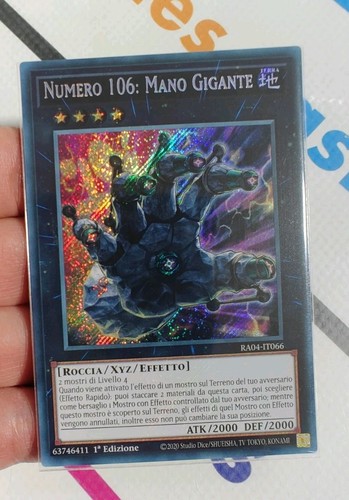 Numero 106 mano gigante - mano,