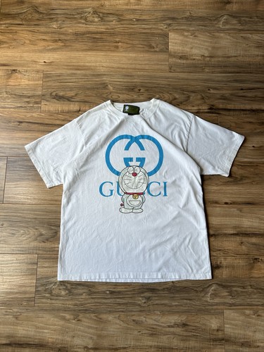 Gucci doraemon shirt - doraemon,