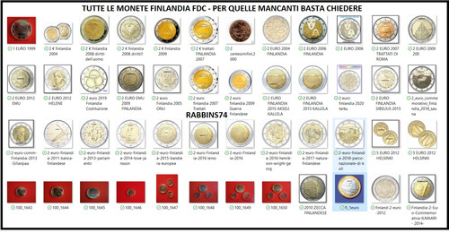 Euro finlandia tutti - finlandia, i