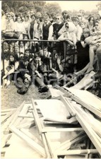 1975 ca MILANO Parco Lambro - Festival RE NUDO - Pubblico (3) *Foto 20x30 cm