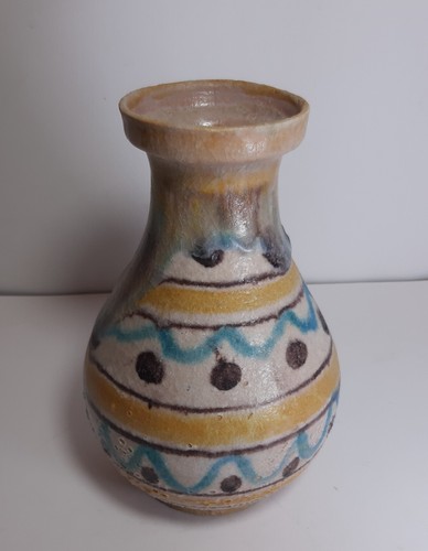 Vaso pinto vietri ceramica - vaso,