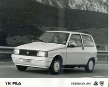 LANCIA AUTOBIANCHI Y10 FILA FOTOGRAFIA ORIGINALE 1987 (13)