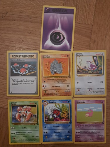 Lotto carte pokemon - ⭐, 7x