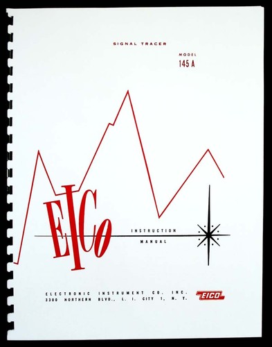 Eico 145a tracciatore - eico,