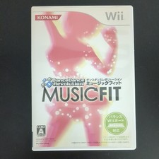 Software Nintendo Wii Dance Dance Revolution MUSIC FIT giapponese DDR Konami