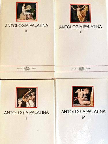 Antologia palatina f m - antologia, |