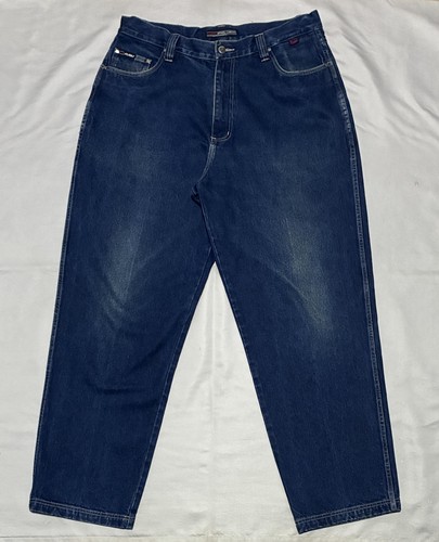 Fubu jeans uomo 38x34 blu - fubu,