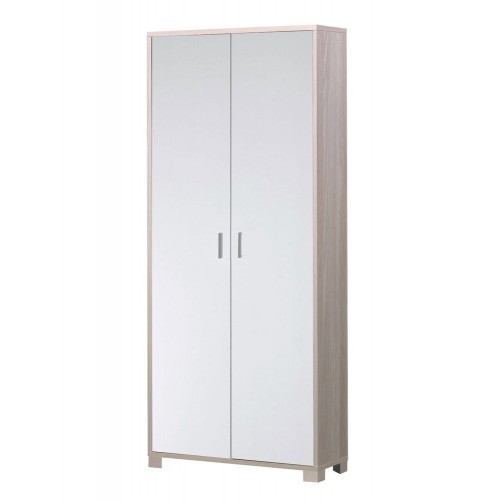 Armadio slim ante - ante, bianco
